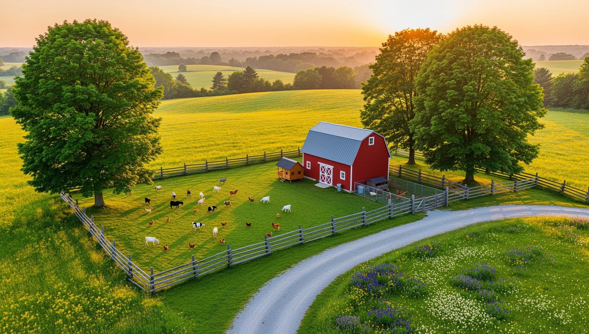 Farm landscape 2